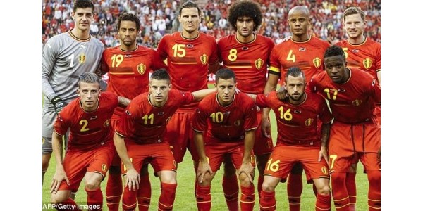 Belgien 4-0 vinder over Saudi Arabien